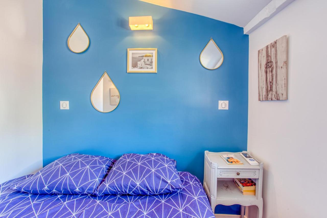 Le Gilly 6 - F3 Exceptionnel, Vue Mer, Moderne, Climatisation, Vieux-Nice Luaran gambar