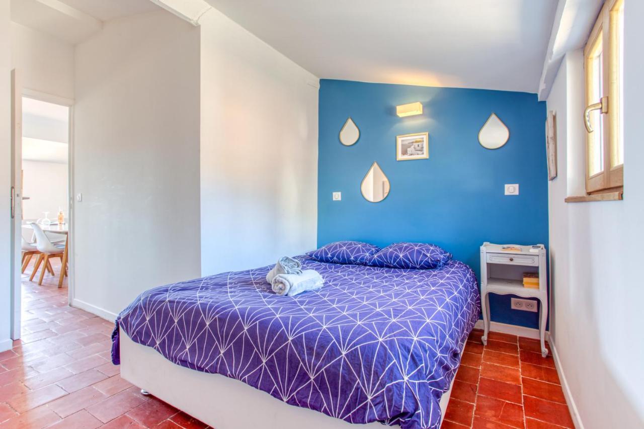 Le Gilly 6 - F3 Exceptionnel, Vue Mer, Moderne, Climatisation, Vieux-Nice Luaran gambar