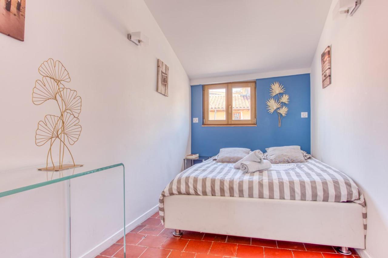 Le Gilly 6 - F3 Exceptionnel, Vue Mer, Moderne, Climatisation, Vieux-Nice Luaran gambar
