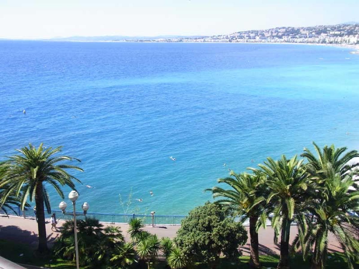 Le Gilly 6 - F3 Exceptionnel, Vue Mer, Moderne, Climatisation, Vieux-Nice Luaran gambar
