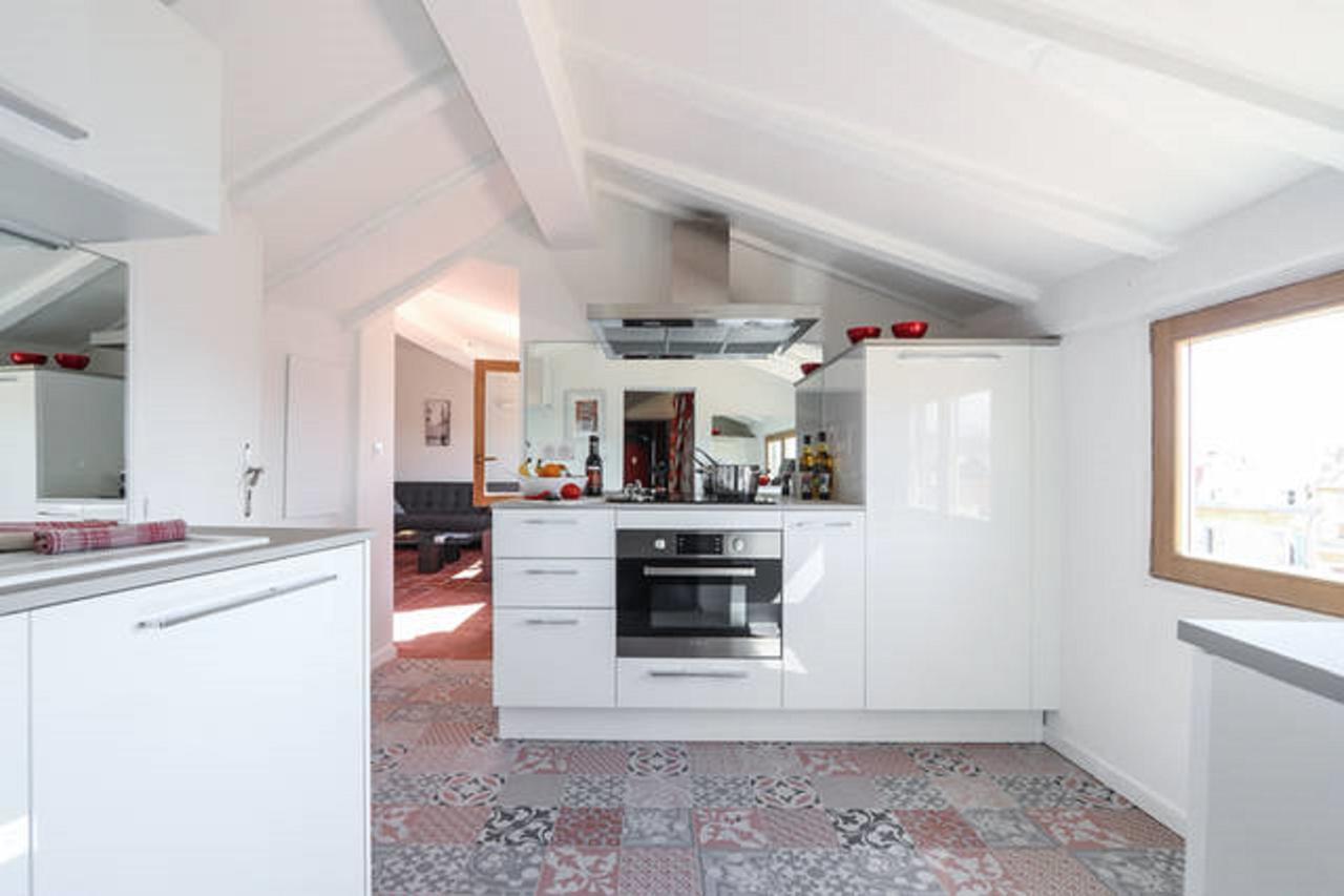 Le Gilly 6 - F3 Exceptionnel, Vue Mer, Moderne, Climatisation, Vieux-Nice Luaran gambar