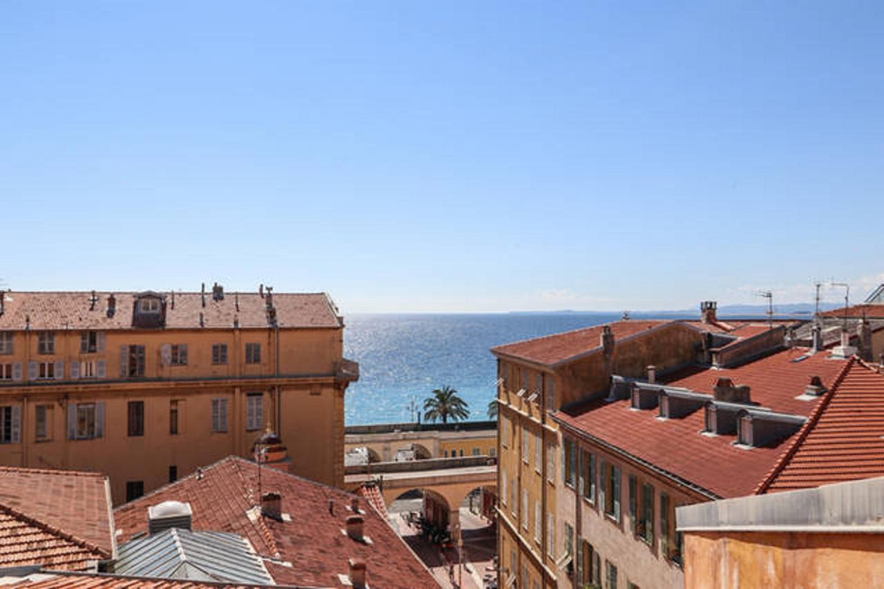Le Gilly 6 - F3 Exceptionnel, Vue Mer, Moderne, Climatisation, Vieux-Nice Luaran gambar