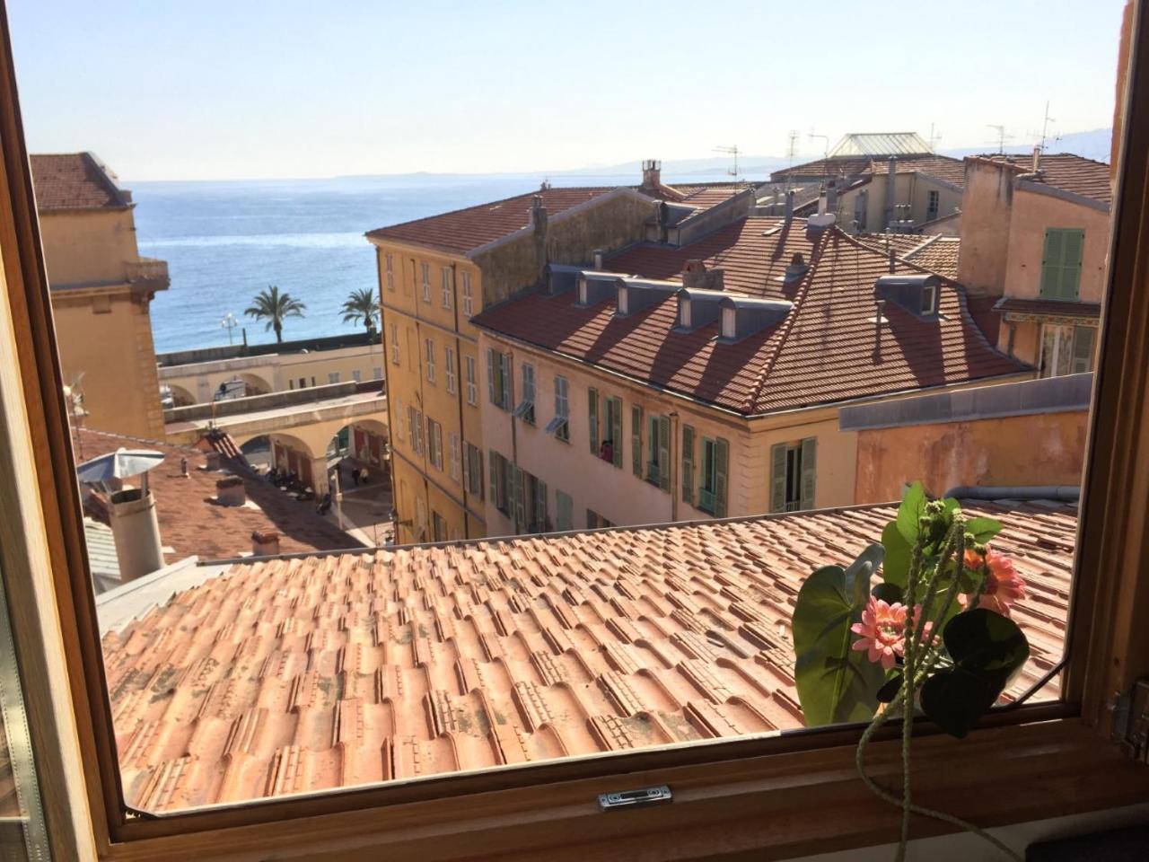 Le Gilly 6 - F3 Exceptionnel, Vue Mer, Moderne, Climatisation, Vieux-Nice Luaran gambar