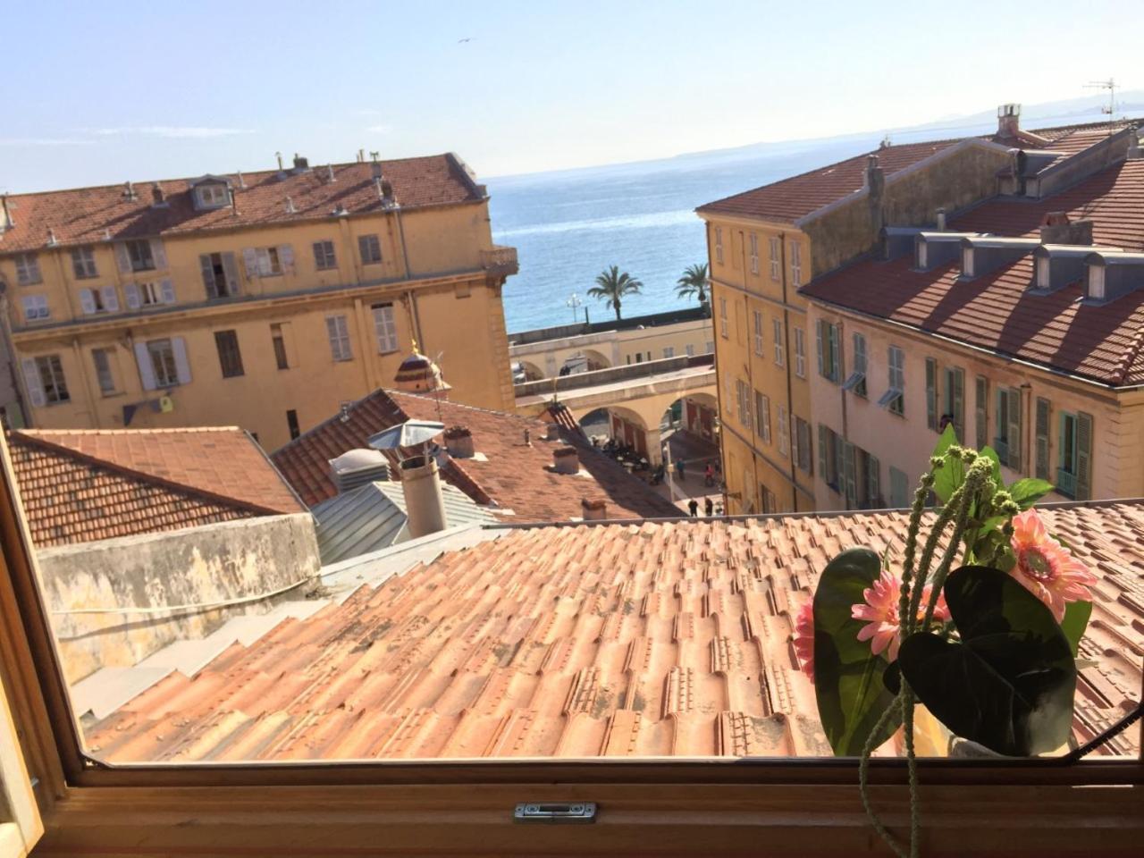 Le Gilly 6 - F3 Exceptionnel, Vue Mer, Moderne, Climatisation, Vieux-Nice Luaran gambar